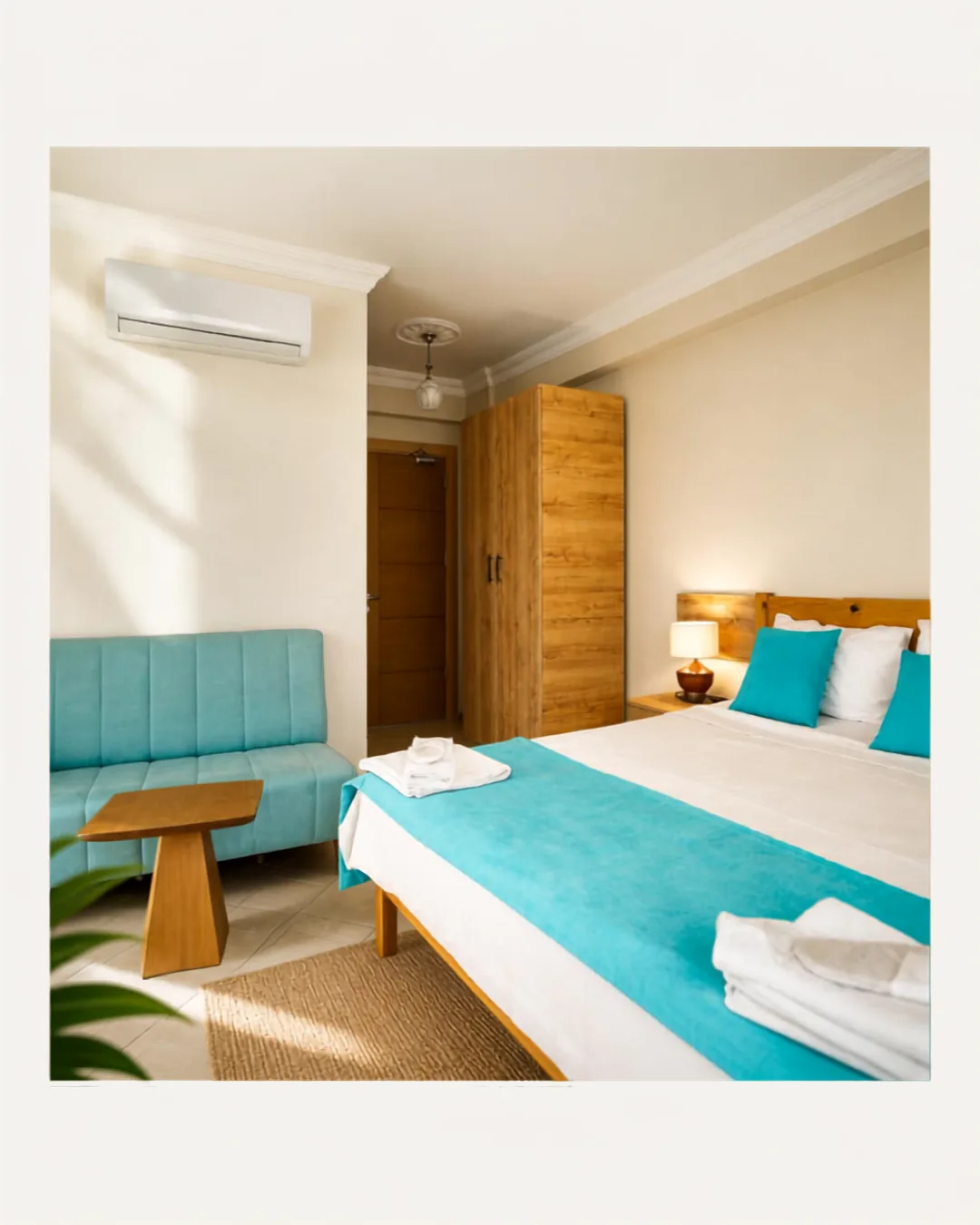 Kampüs Garden Deluxe oda, deniz manzaralı, 16 m²